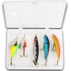 FLADEN Spinner/Blinker & Wobbler Set - 5pcs. 5-12g - Köderset