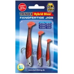 Behr Trendey Hybrid Diver - 3er Jigs -Angeln Rabatt Laden 60 15499 1280x1280