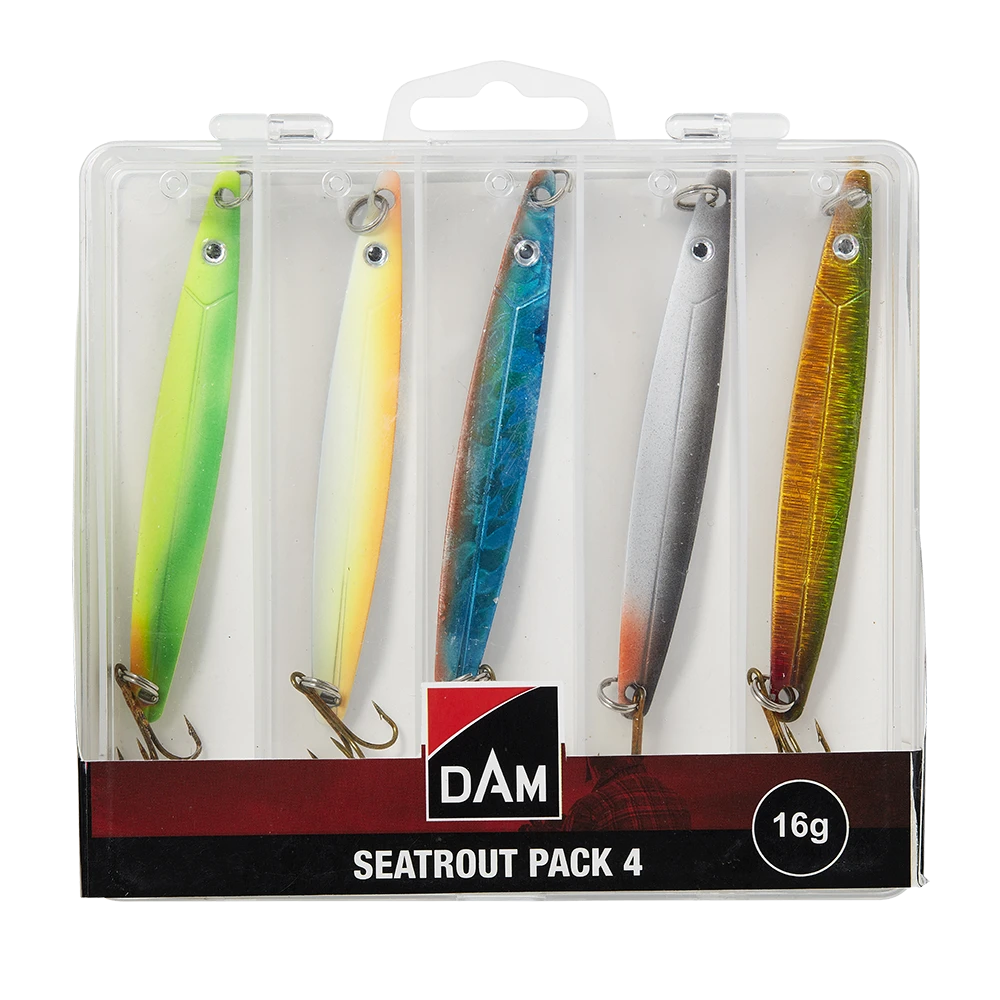 DAM Seatrout Pack 4 - Mefo-Blinker Set 16g