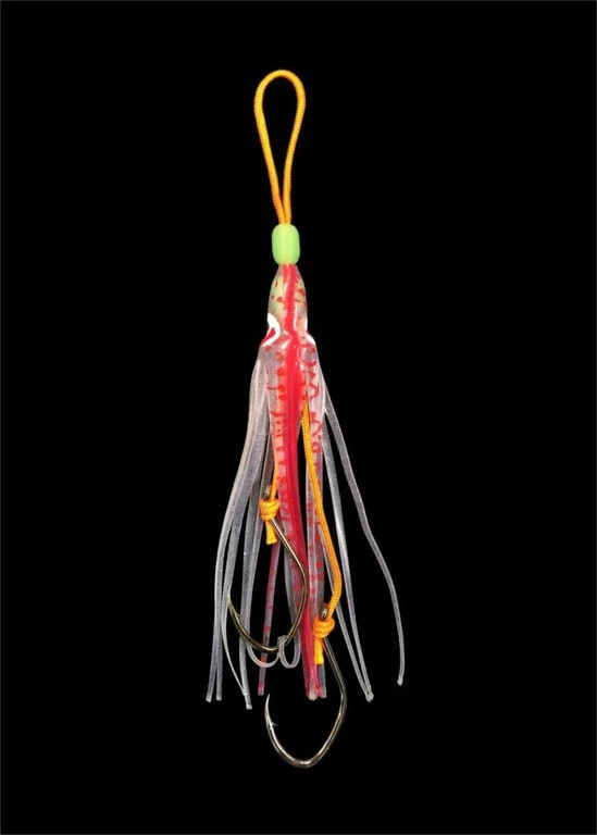 DEGA UV Octopus Beifänger-Vorfach Mit Zwei Haken 8 DEGA UV Octopus Beifänger-Vorfach Mit Zwei Haken – Bild 6