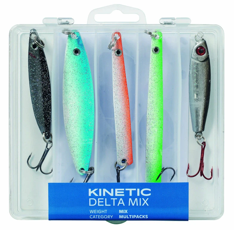 Kinetic Delta Mix - Mefo-Blinker-Pilker-Set 5 Stück