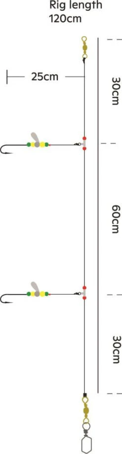 Kinetic Sabiki Advanced 360 - Vorfach 7 Kinetic Sabiki Advanced 360 - Vorfach -Angeln Rabatt Laden F171 252 039 4 766666 1280x1280