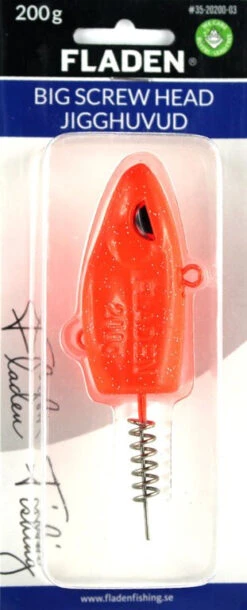FLADEN Jig Head Mit Bait Screw -Angeln Rabatt Laden Fladen Big Screw Head Red 200gGmStj6w5DmRFK 1280x1280
