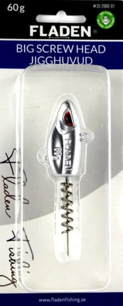 FLADEN Jig Head Mit Bait Screw -Angeln Rabatt Laden Fladen Big Screw Head Silver 60goCpgxaU1guCTM 1280x1280