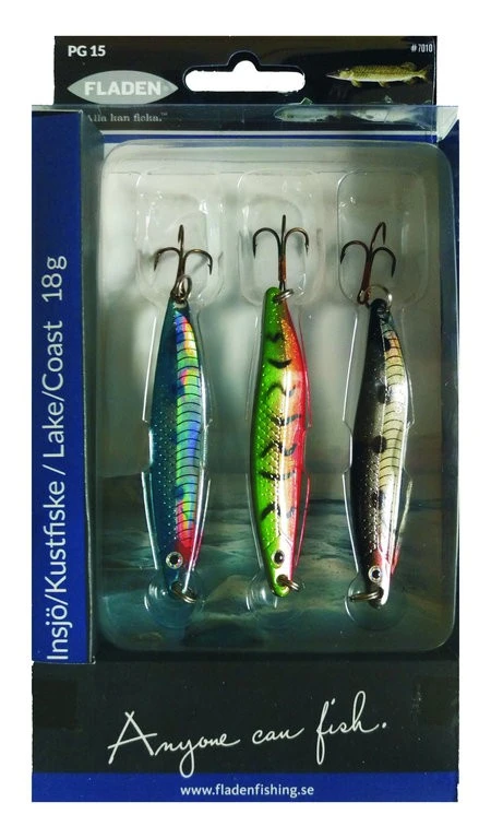 Fladen Nidingen Meerforellen-Blinker-Set - 3 Stück 4 Fladen Nidingen Meerforellen-Blinker-Set - 3 Stück – Bild 2