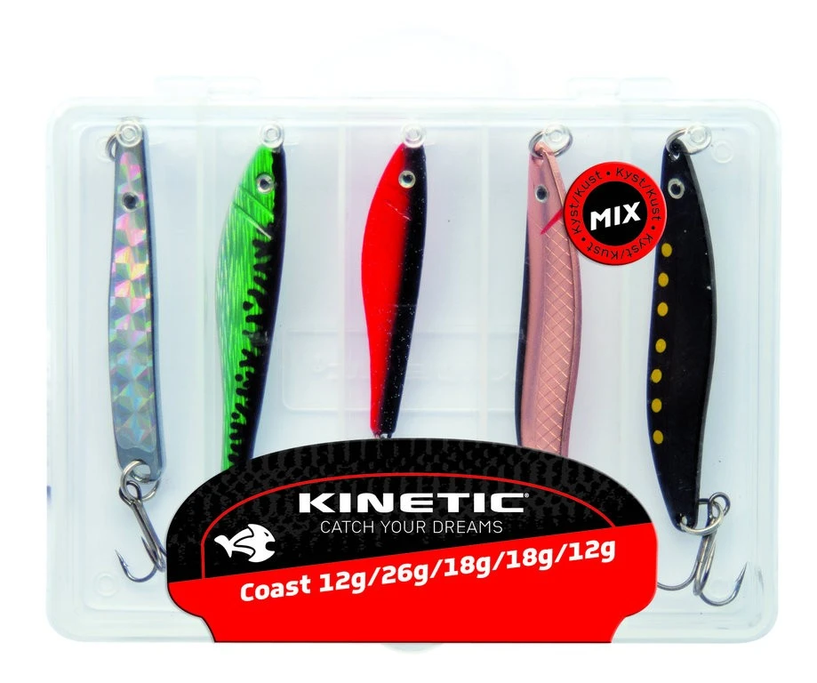 KINETIC 5er Multipack - Meerforellen- Und Pilker-Set I 3 KINETIC 5er Multipack - Meerforellen- Und Pilker-Set I