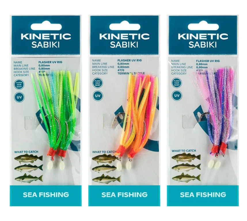 Kinetic Sabiki Flasher - Vorfach 7 Kinetic Sabiki Flasher - Vorfach – Bild 5