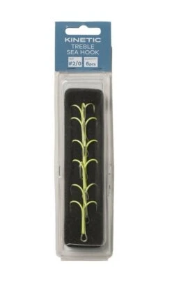 Kinetic Treble Sea Hook - Meeresdrilling Fluo 2x -Angeln Rabatt Laden Kinetic Treble Sea 2x 1280x1280